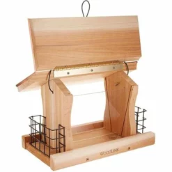 Woodlink Coppertop Deluxe Seed & Suet Bird Feeder Hanging Feeders