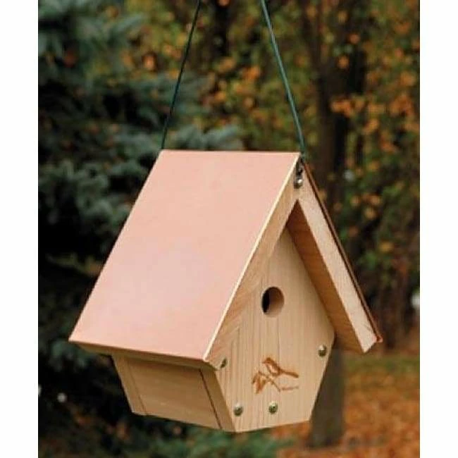 Woodlink Hanging Houses Coppertop Hanging Wren House 3 Woodlink Hanging Houses Coppertop Hanging Wren House