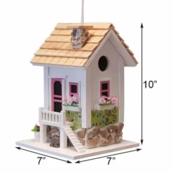 Home Bazaar Decorative Houses May Cottage Bird House
