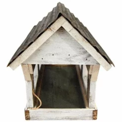 Bird In Hand Post / Pole Mounted Feeders Covered Bridge Bird Feeder