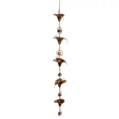 Ancient Graffiti Decorative Hanging Chain, Calla Lilies Lawn & Garden