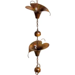 Ancient Graffiti Decorative Hanging Chain, Calla Lilies Lawn & Garden