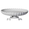 Farm Innovators Deck Mounted Bird Baths Decorative Scalloped Bird Bath W/ Deck Mount