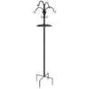 Panacea Products Bird Feeder Accessories Deluxe Bird Black Feeding Station Kit, 7'9"