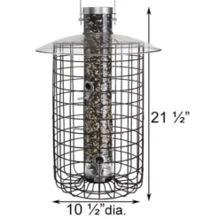 Droll Yankees B-7 Domed Cage And Squirrel Proof Bird Feeder Cage Feeders