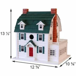 Home Bazaar Dutch Colonial Bird House Decorative Houses