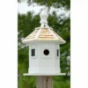 Home Bazaar Decorative Houses Enchantment White Bird House