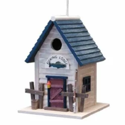 Home Bazaar Fishing Lodge Bird House