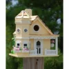 Home Bazaar Flower Pot Cottage Yellow Bird House