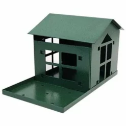 Erva Tool & Die Food Pantry Green Squirrel Feeder