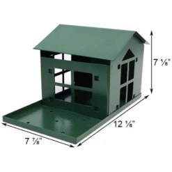 Erva Tool & Die Food Pantry Green Squirrel Feeder