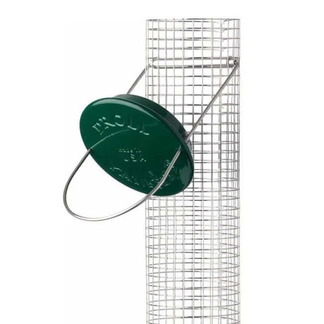 Droll Yankees Hanging Feeders New Generation 13" Peanut Bird Feeder, Green 5 Droll Yankees Hanging Feeders New Generation 13" Peanut Bird Feeder, Green