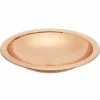 Achla Hammered Copper Colored Metal Bird Bath