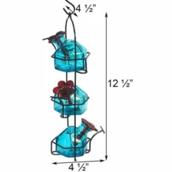 Parasol Hummingbird Feeders Lunch Pail Aqua Hummingbird Feeder