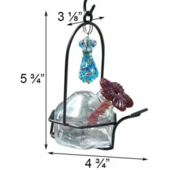 Parasol Lunch Pail Hummingbird Feeder, Sprinkles