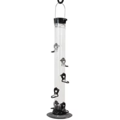 Droll Yankees Hanging Feeders Onyx Seed Bird Feeder, 24"