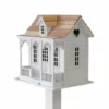 Home Bazaar Orchard Cottage White Bird House Decorative Houses