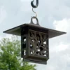 Whitehall Products Hanging Feeders Pinecone French Bronze Colored Suet Feeder