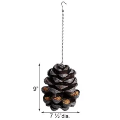 Esschert Design Pinecone Hanging Bird Feeder