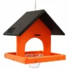 Green Meadow Houses & Feeders Hanging Feeders Polywood Black And Orange Recycled Plastic Single Oriole Feeder
