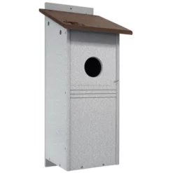 Green Meadow Houses & Feeders Polywood Brown And Gray Recycled Plastic Flicker House
