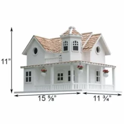 Home Bazaar Post Lane Cottage Bird House Decorative Houses