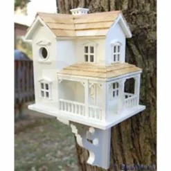 Home Bazaar Prairie Farmhouse Bird House Decorative Houses