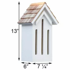 Home Bazaar Butterflies Prime Retreat White Classic Butterfly House