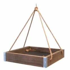 Woodlink Rustic Farmhouse 3 In 1 Platform Bird Feeder Hanging Feeders