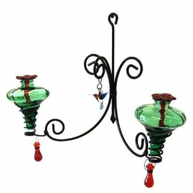 Parasol Sconce Chandelier Hummingbird Feeder, Green Hummingbird Feeders 3 Parasol Sconce Chandelier Hummingbird Feeder, Green Hummingbird Feeders