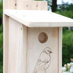 BestNest Seasonal Bluebird House Post / Pole Mounted Houses