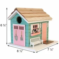 Home Bazaar She Shed Birdhouse Post / Pole Mounted Houses