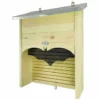 Esschert Design Silhouette Two Chamber Bat House For 20 Bats All Bird Houses