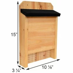 BestNest Single Chamber Cedar Bat House, 60 Bats