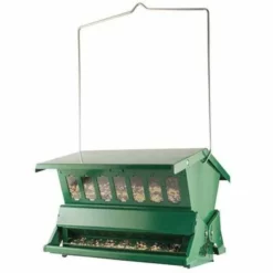 Heritage Farms Hanging Feeders Squirrel Resistant Weight Sensitive Bird Feeder