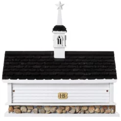 Home Bazaar Star Barn Bird House Decorative Houses