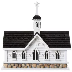 Home Bazaar Star Barn Bird House Decorative Houses