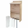 BestNest Bats Triple-Celled Bat House With Two Bat Exclusion Tubes