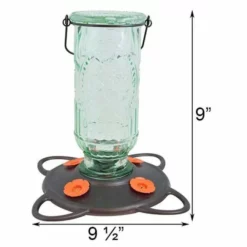 More Birds Vintage Bottle Oriole Feeder Hanging Feeders