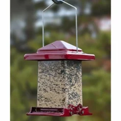 Woodlink Hanging Feeders Weight Sensitive Red Wild Bird Feeder