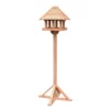 Woodlink All Bird Feeders Wild Bird Lovers Cedar Gazebo Bird Table With Stand