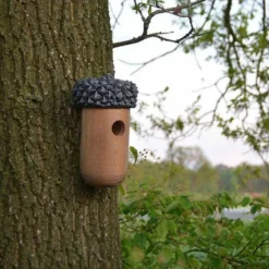 Esschert Design Wooden Acorn Bird House