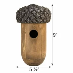 Esschert Design Wooden Acorn Bird House