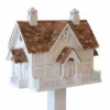 Home Bazaar Decorative Houses Wrension White Bird House